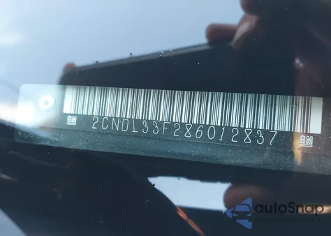 2008 Chevrolet Equinox Lt из США, поврежденный, VIN 2CNDL33F286012837